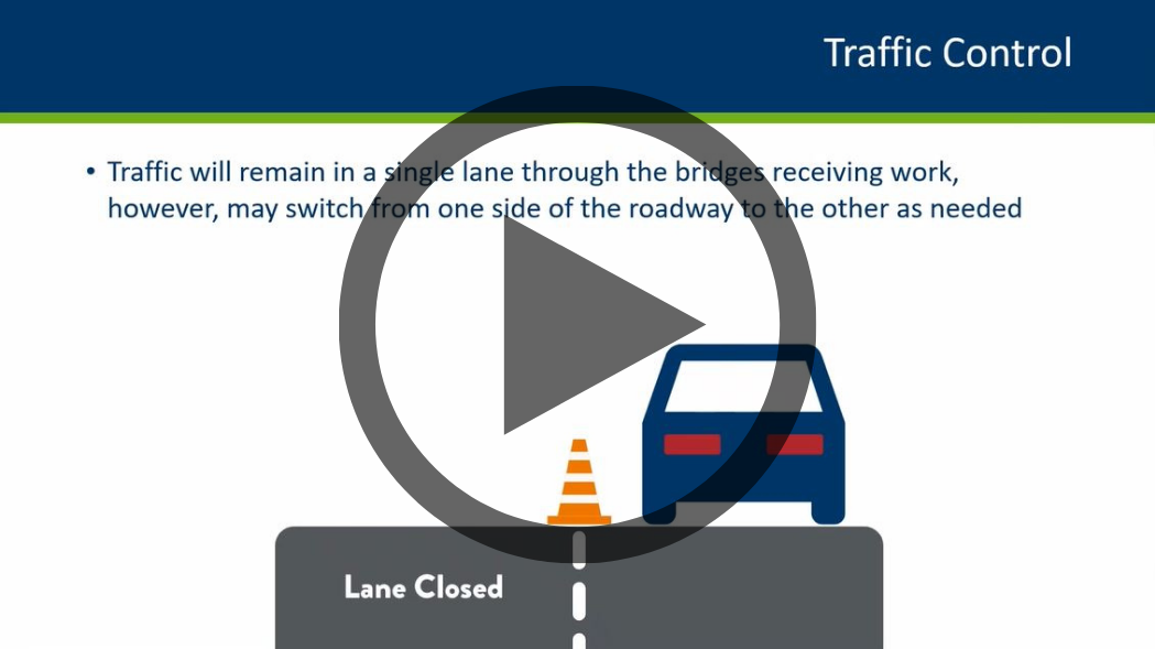 Click to play Hwy 61 traffic control and detour video